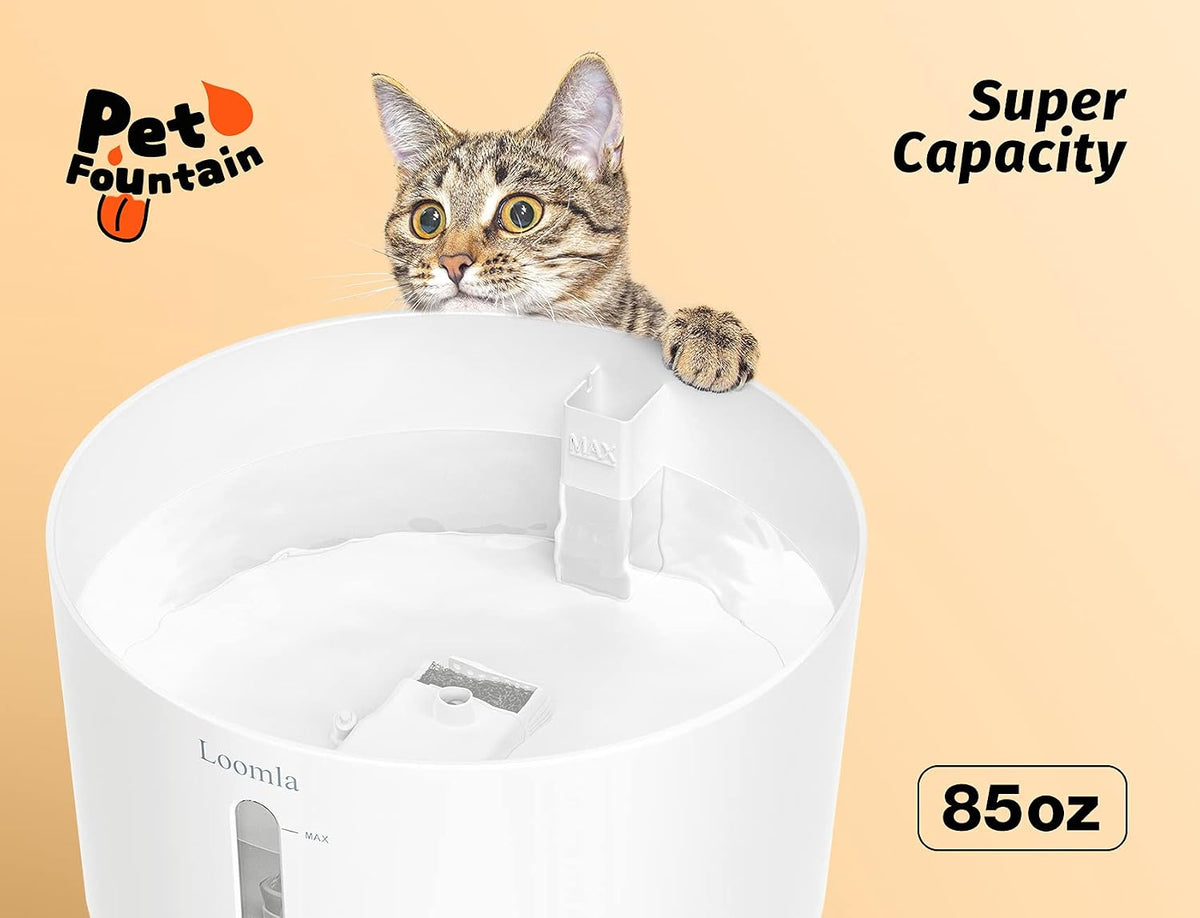 2.5L Automatic Pet Water Fountain for Cats & Dogs